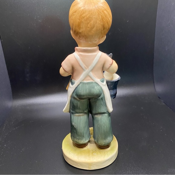 Vintage Rare Little Boy Shoe Cobbler Collectible Figurine - Picture 4 of 8